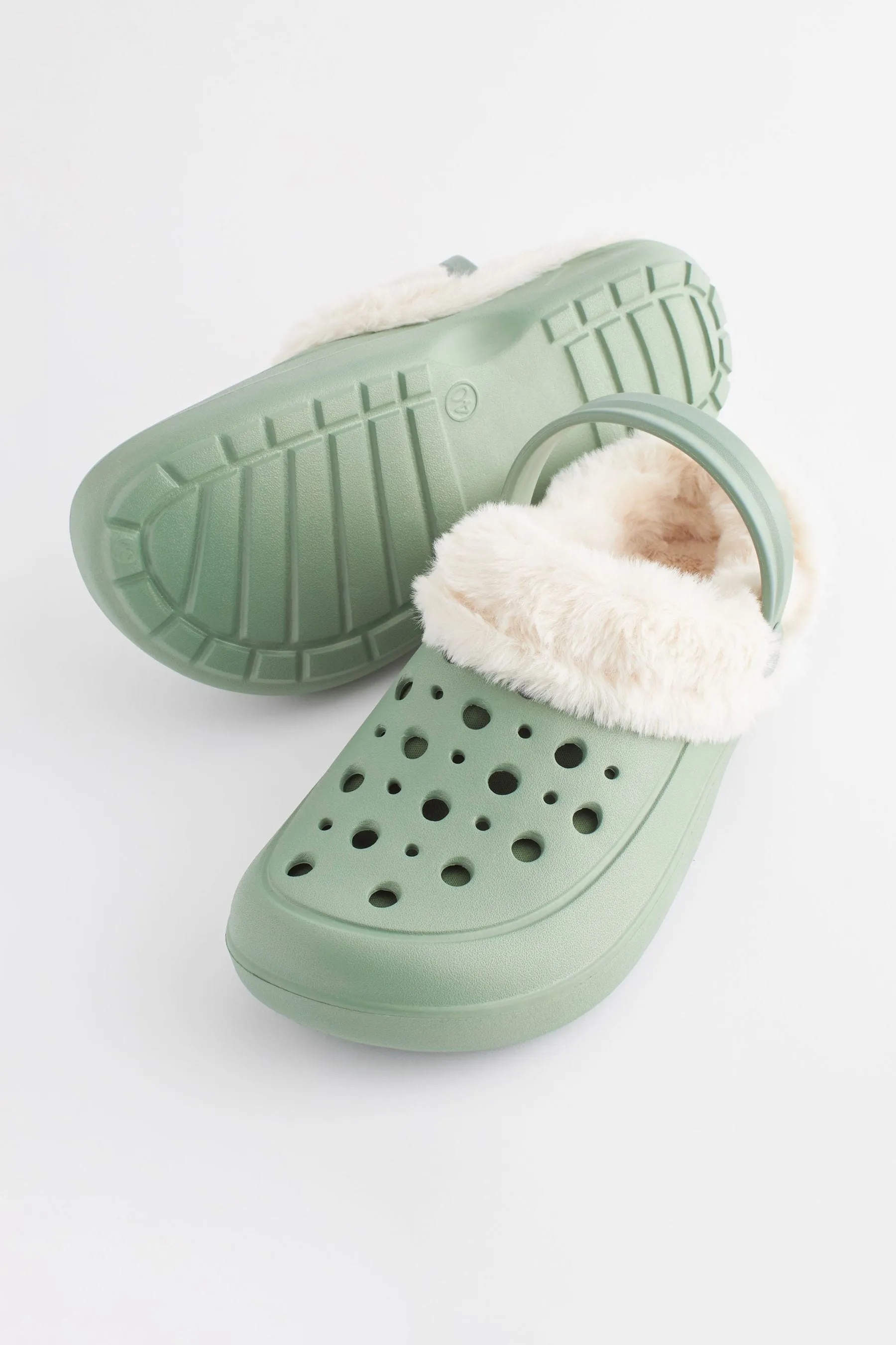 Pantofole Donna con fodera in pelliccia sintetica