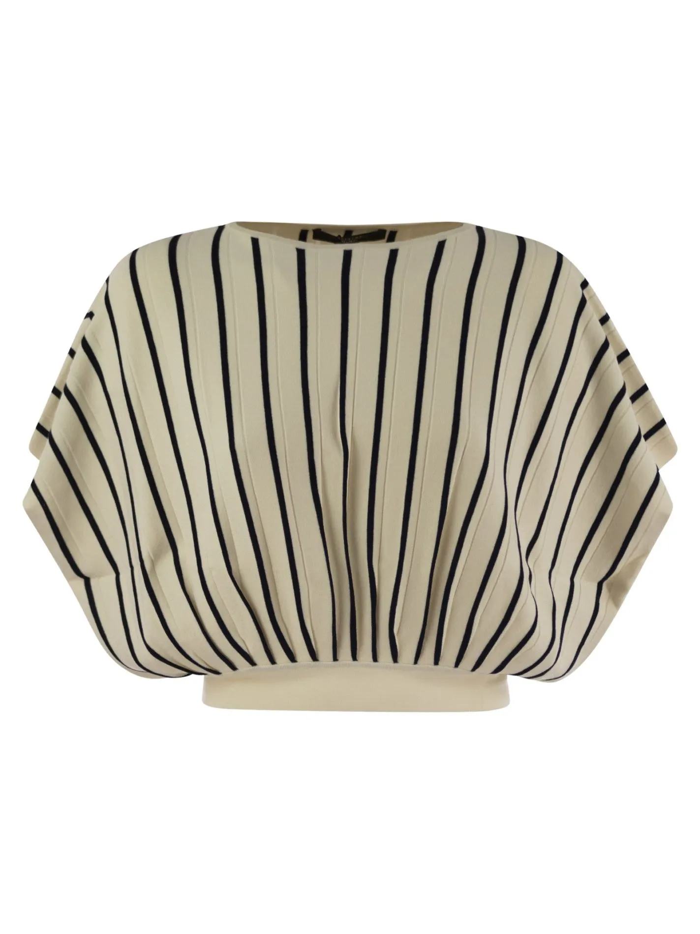 PEGOLA – Maglia plissé in viscosa stretch