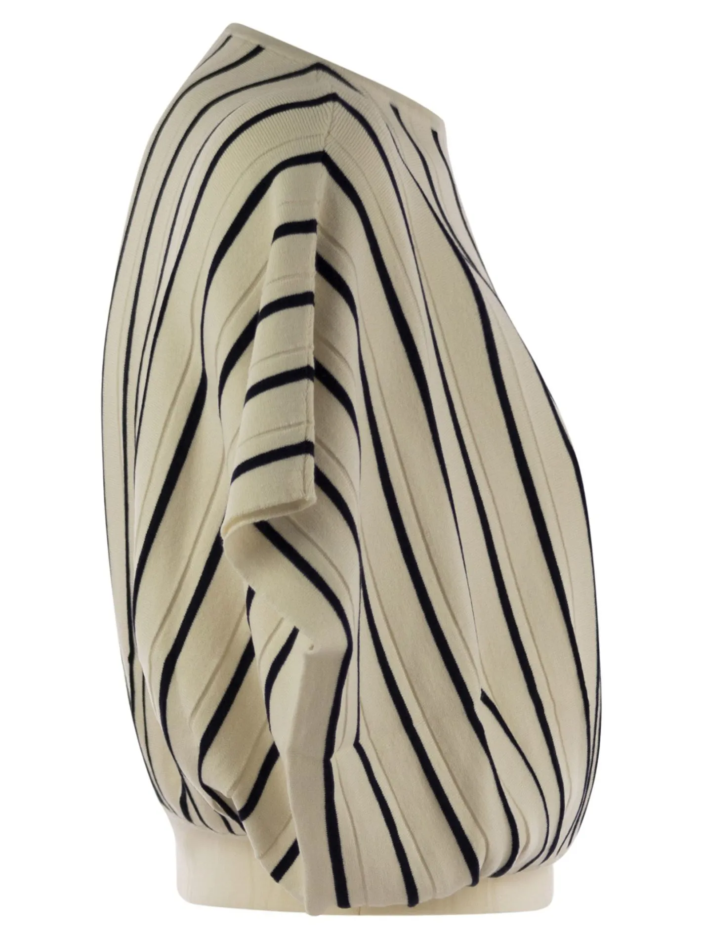 PEGOLA – Maglia plissé in viscosa stretch