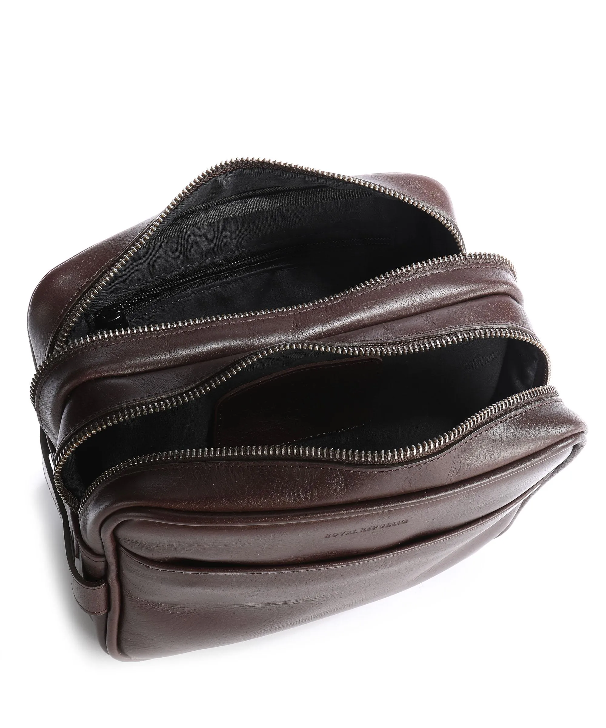  Royal RepubliQ Explorer Borsa da toilette marrone scuro 22 cm  