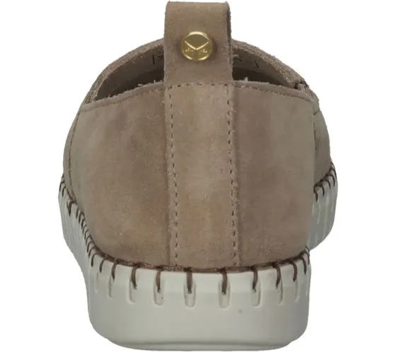 SANSIBAR pantofole da donna, eleganti scarpe slip-on, scarpe estive 1093947 beige
