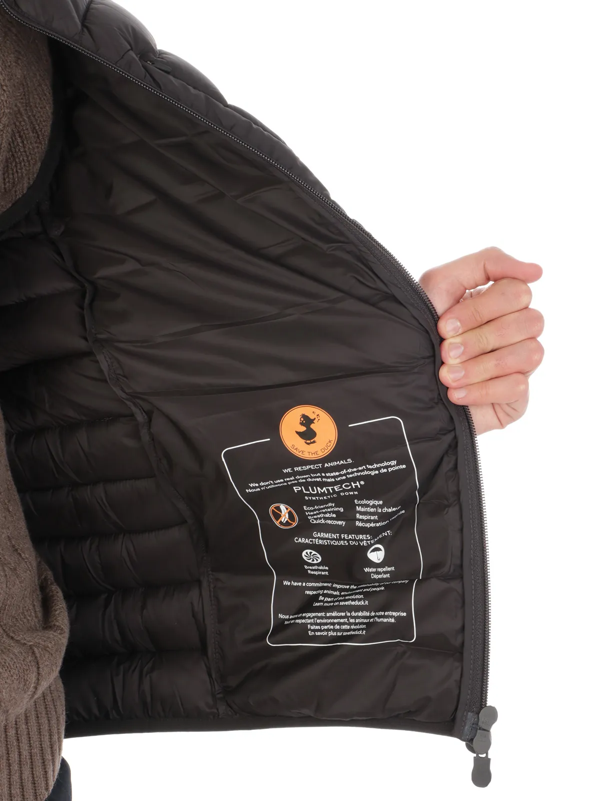 SAVE THE DUCK ---------- Gilet Trapuntato Uomo Rhus ---------