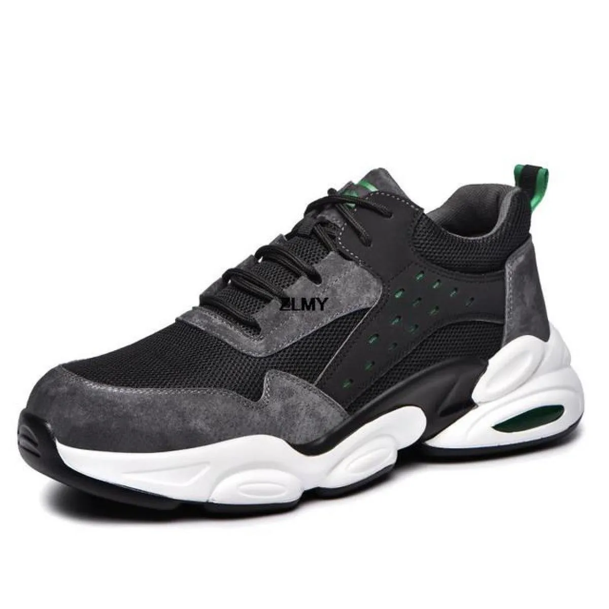 Scarpe antinfortunistiche da uomo alte Scarpe da ginnastica standard con punta in acciaio Stivali antinfortunistici da lavoro in