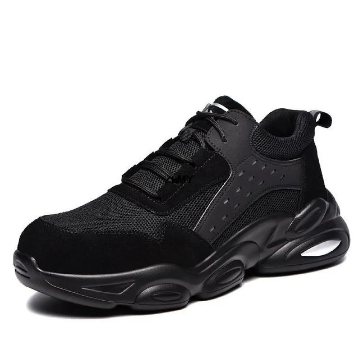 Scarpe antinfortunistiche da uomo alte Scarpe da ginnastica standard con punta in acciaio Stivali antinfortunistici da lavoro in