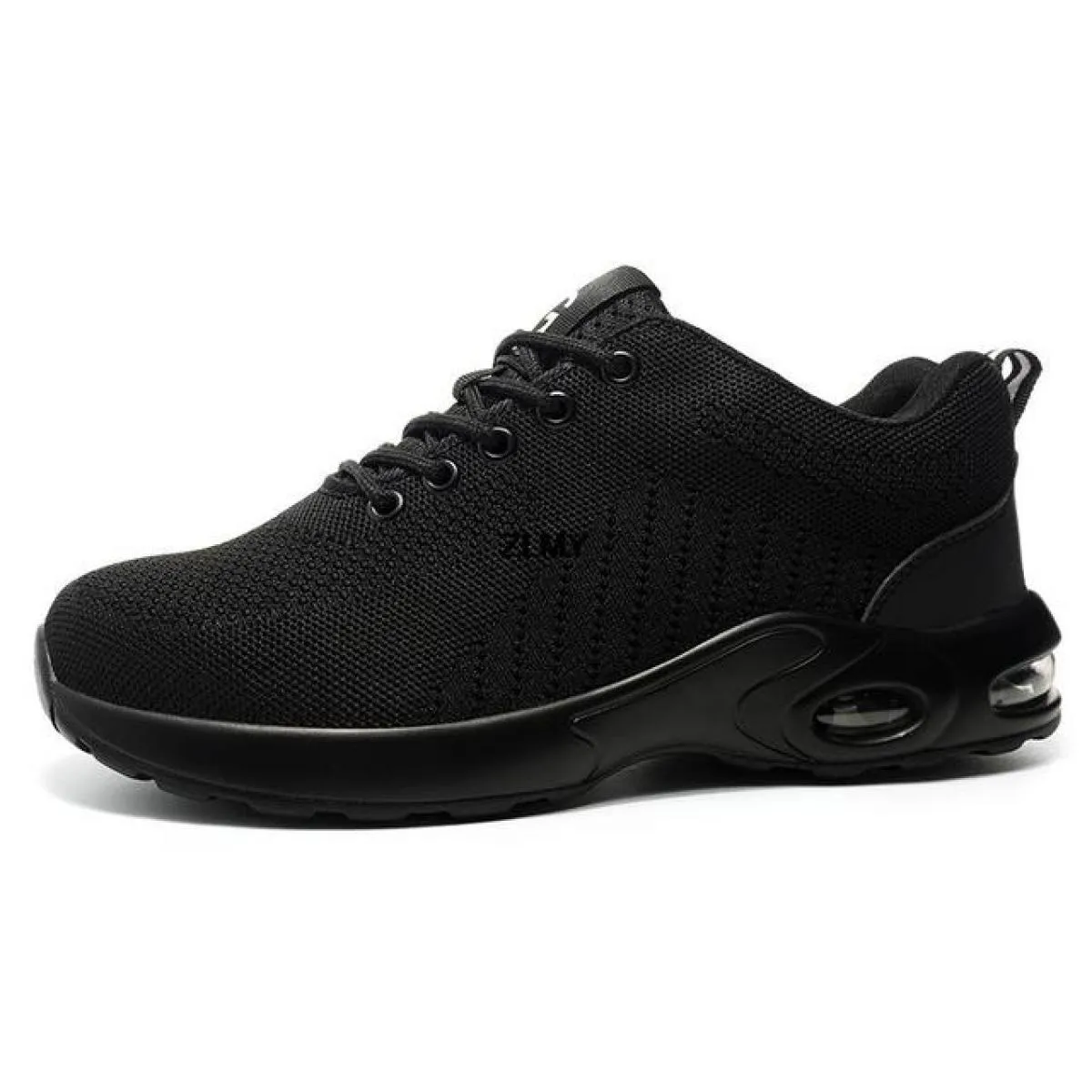 Scarpe antinfortunistiche da uomo Sneaker traspiranti con punta in acciaio Scarpe da lavoro antiforatura Cuscino d'aria Stivali