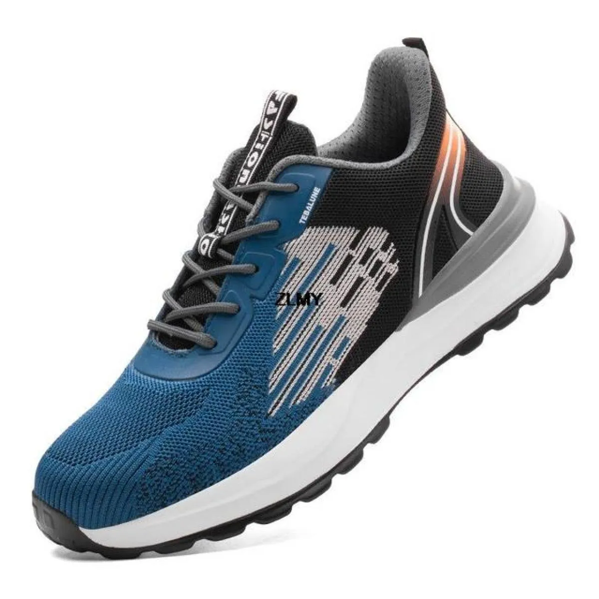 Scarpe antinfortunistiche leggere Scarpe da lavoro da uomo con punta in plastica Sneaker anti-pugnalata anti-smash Stivali prote