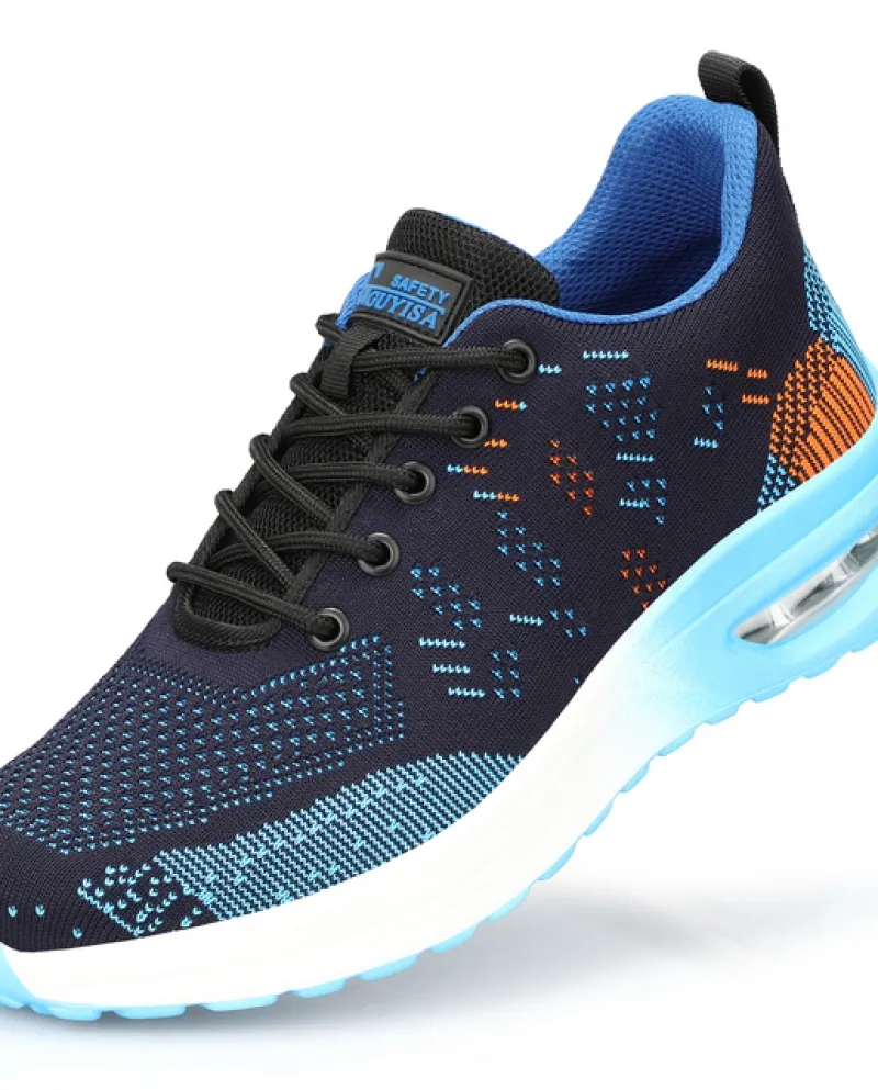 Scarpe leggere di sicurezza di nuova marca Stivali di sicurezza anti-penetrazione Puntale in acciaio Scarpe da lavoro anti-smash