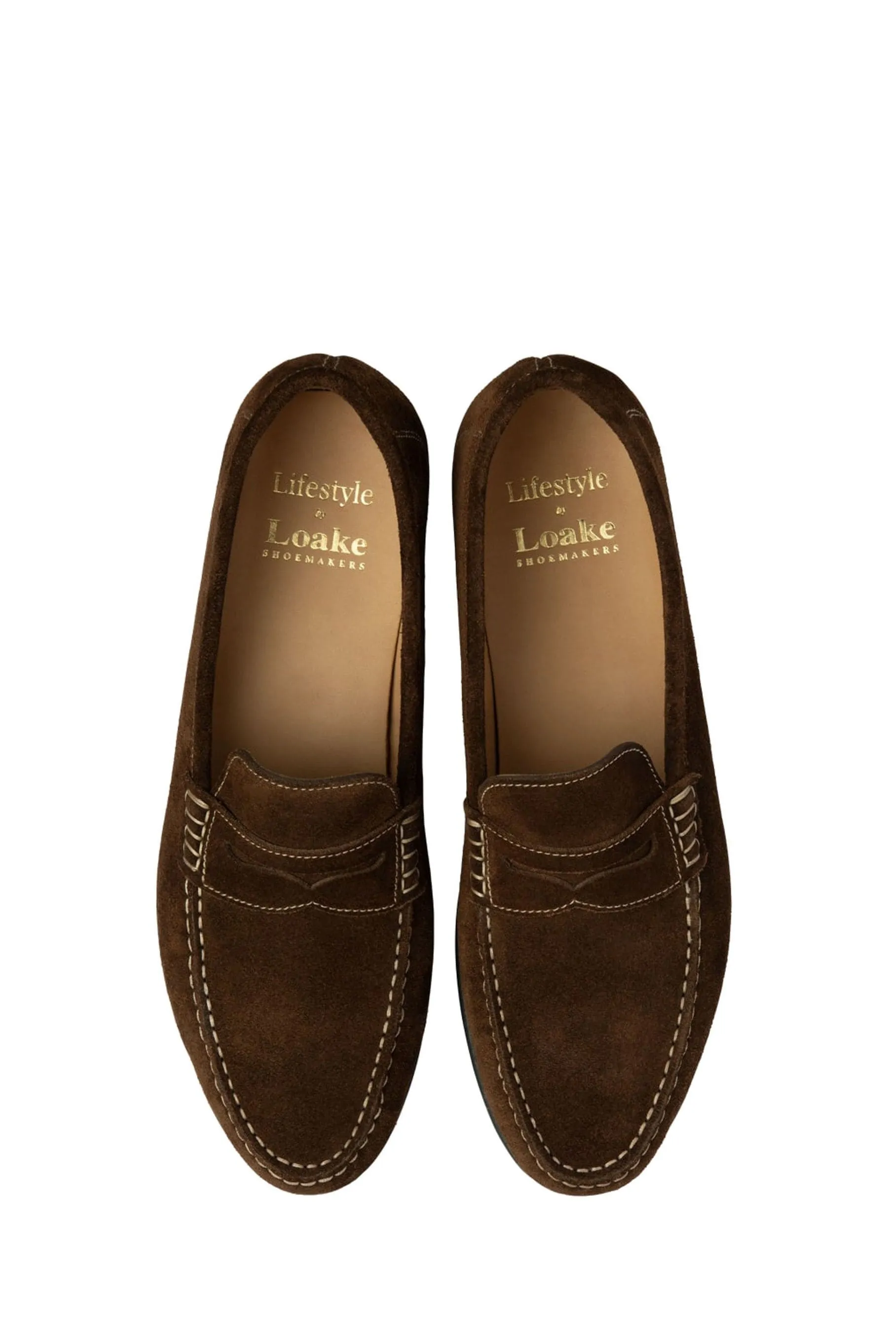 Scarpe Slip On in pelle scamosciata Loake    