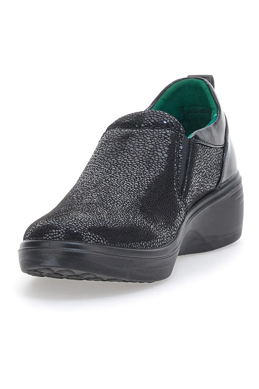 Scarpe Slip-on Nere Eco Bio 202114