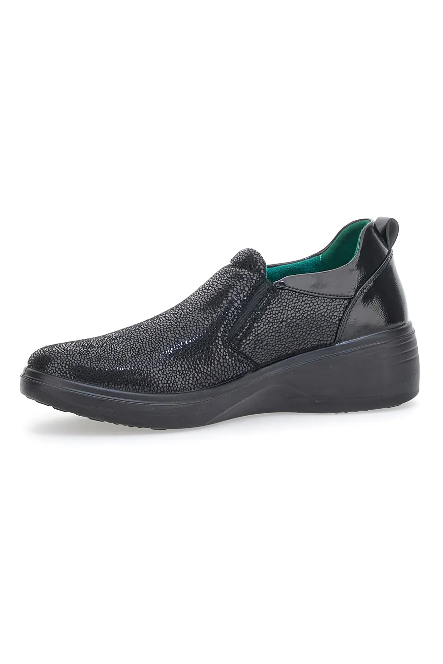 Scarpe Slip-on Nere Eco Bio 202114