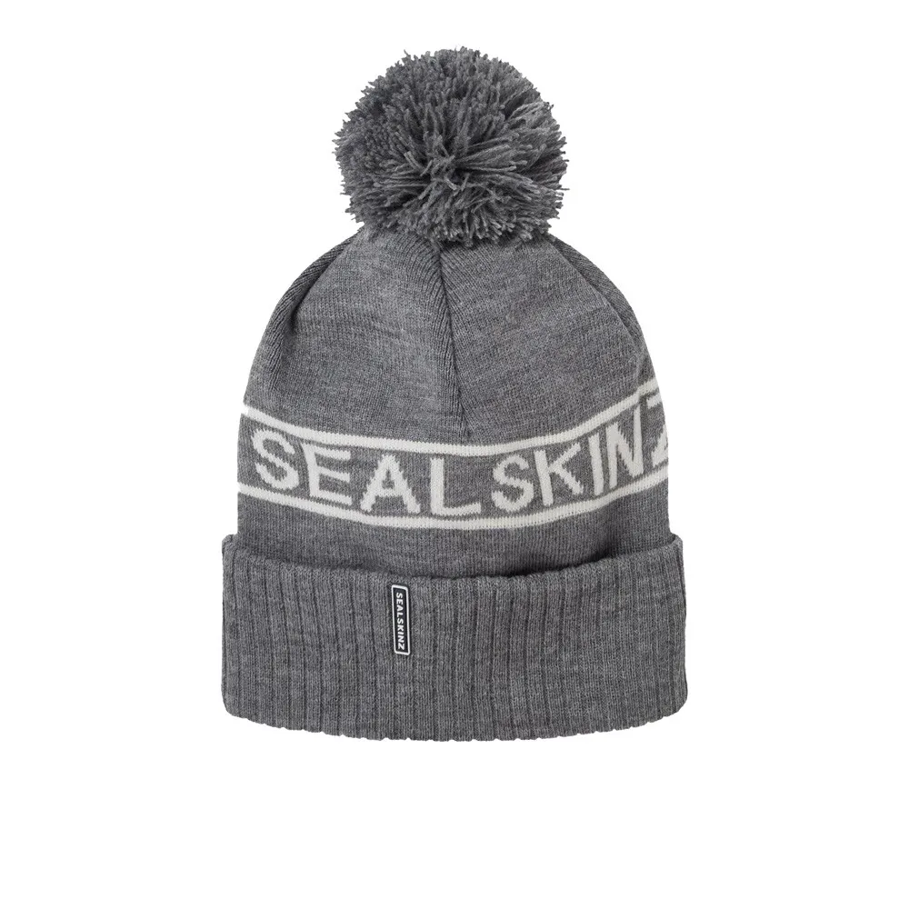 SealSkinz Heacham Impermeabile Cold Weather Icon Bobble Cappello - AW24