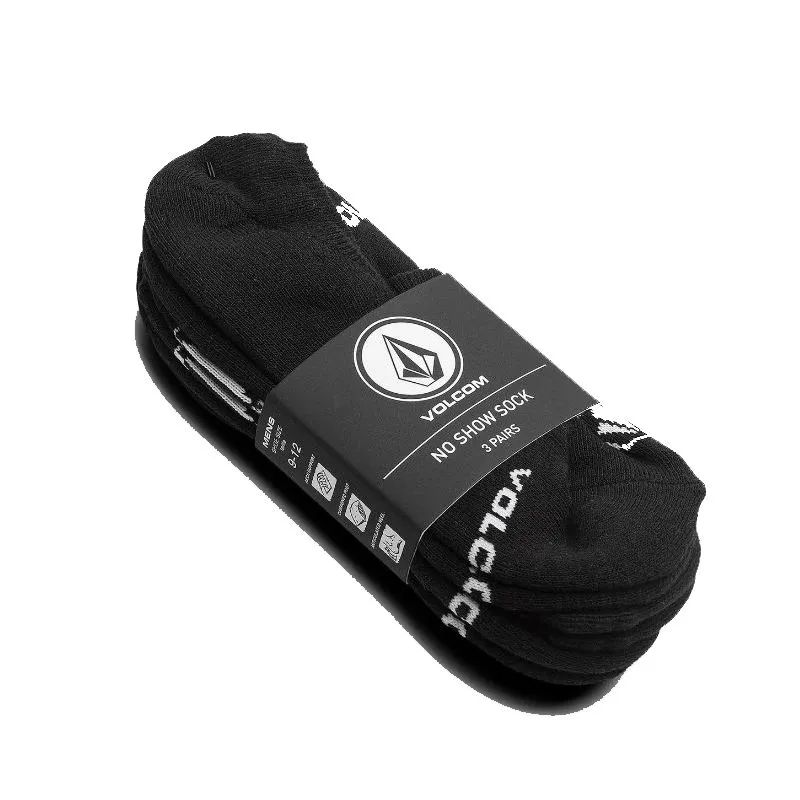 Set di calzini Volcom Stones No Show (nero)