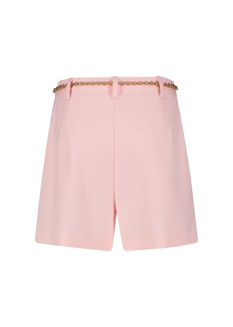 Short con cintura a catena