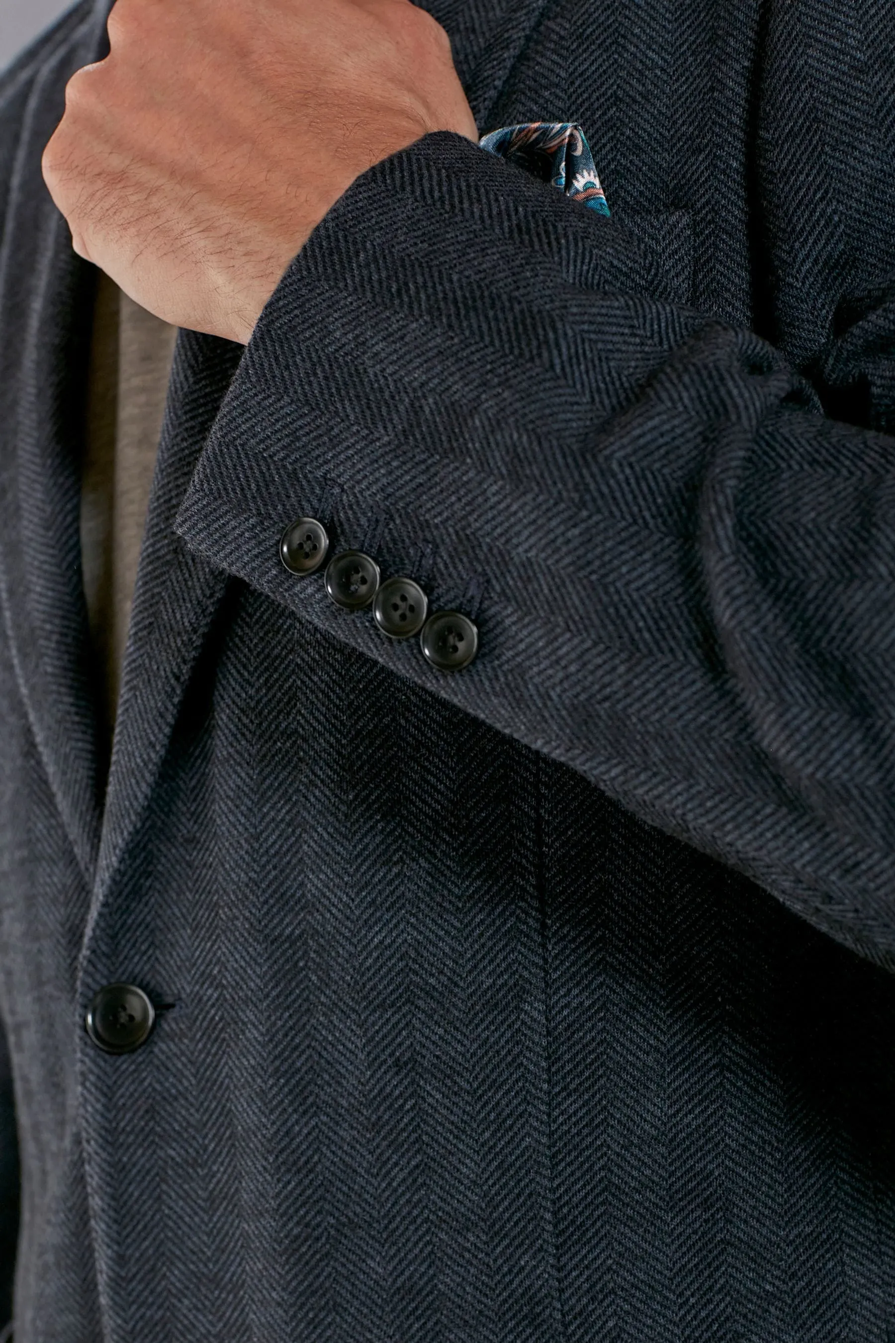 Signature - Blazer Blend in jersey e lana italiana