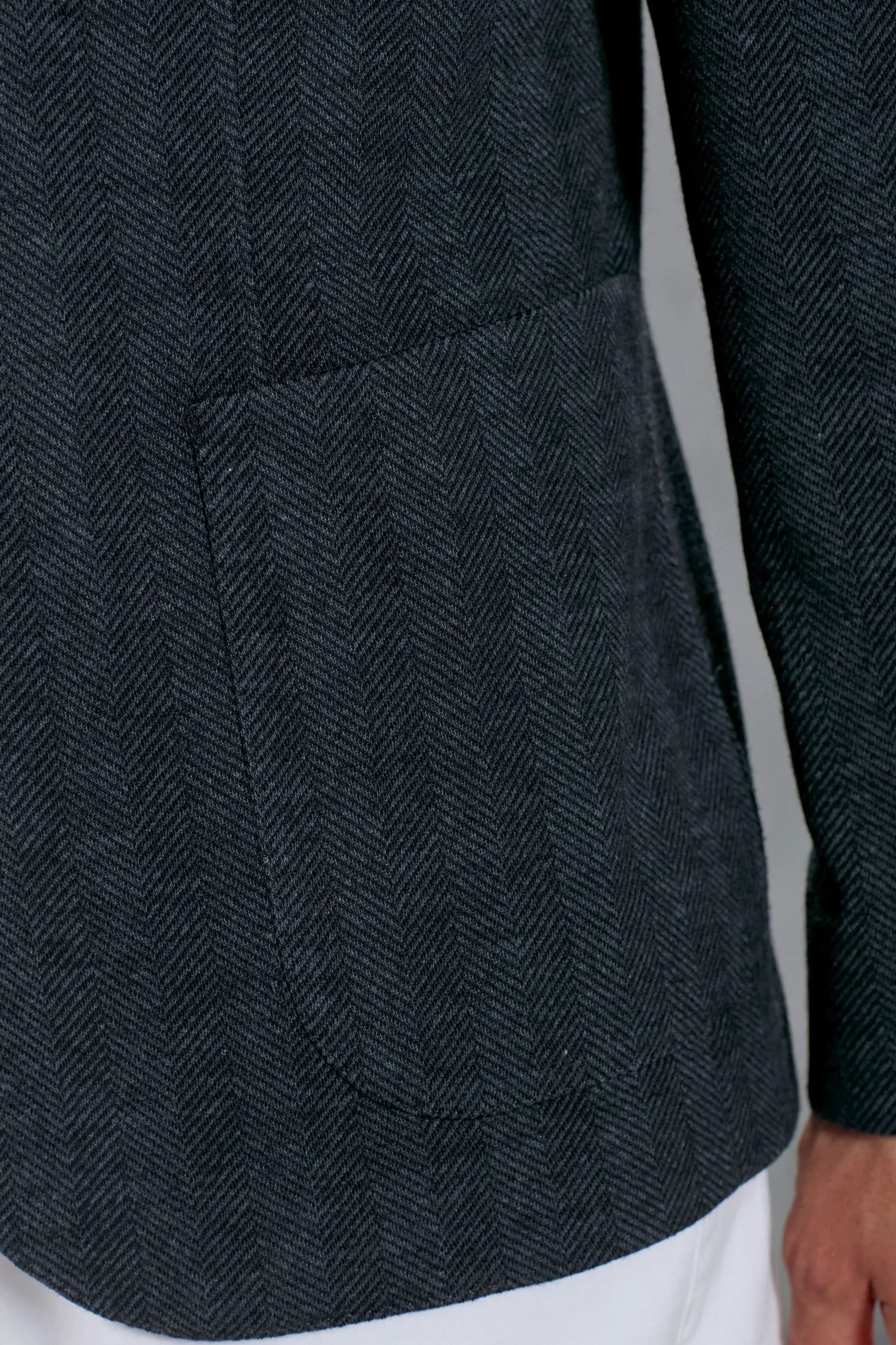 Signature - Blazer Blend in jersey e lana italiana