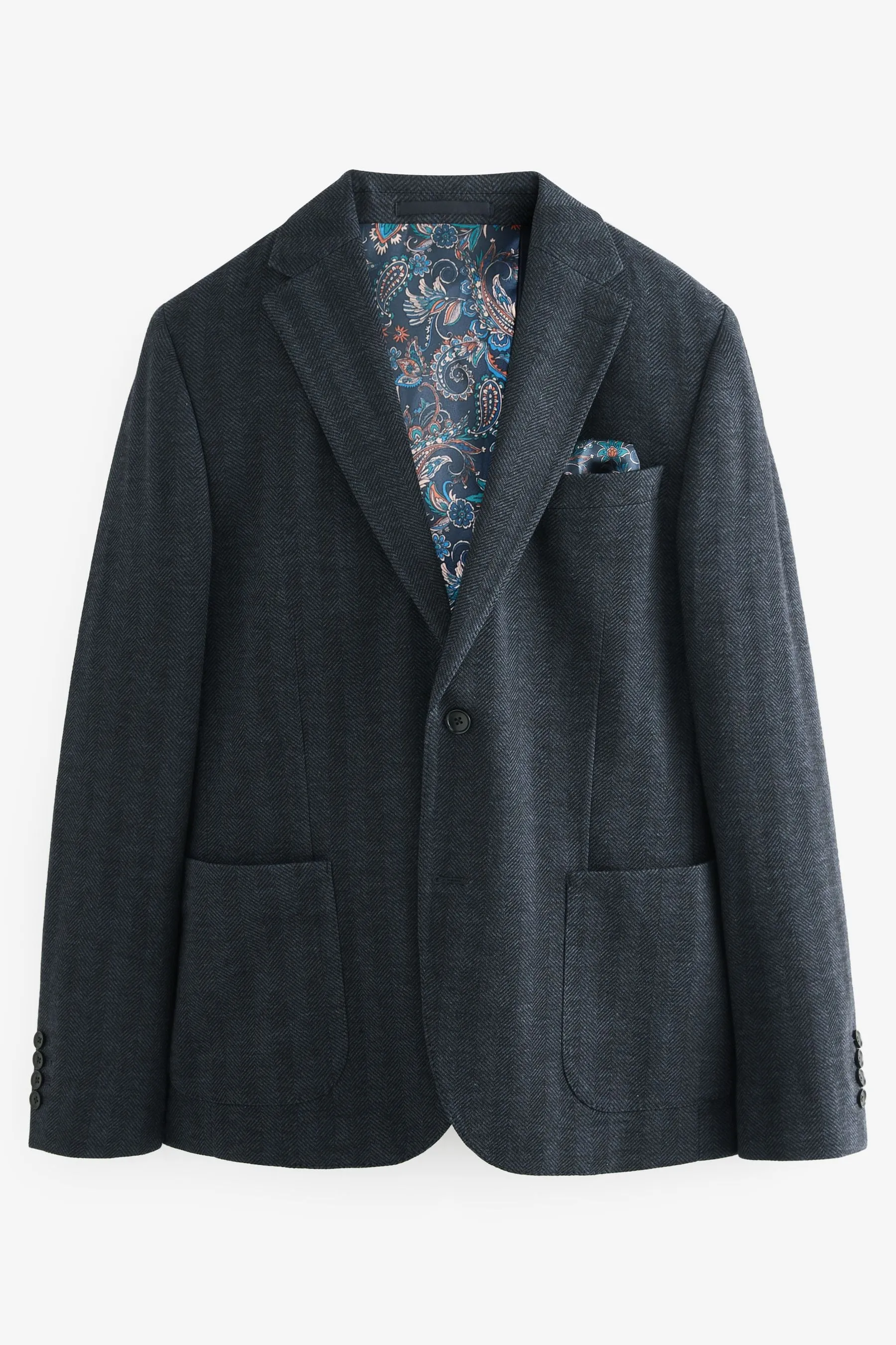 Signature - Blazer Blend in jersey e lana italiana