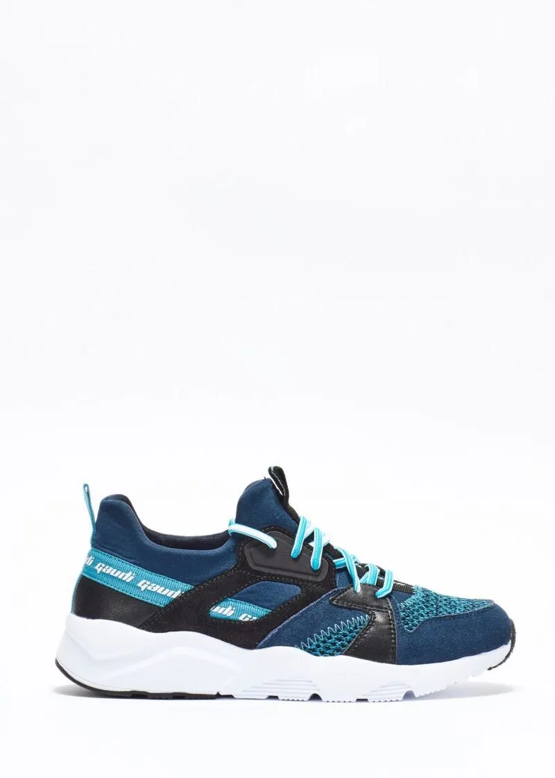Sneaker in pelle scamosciata