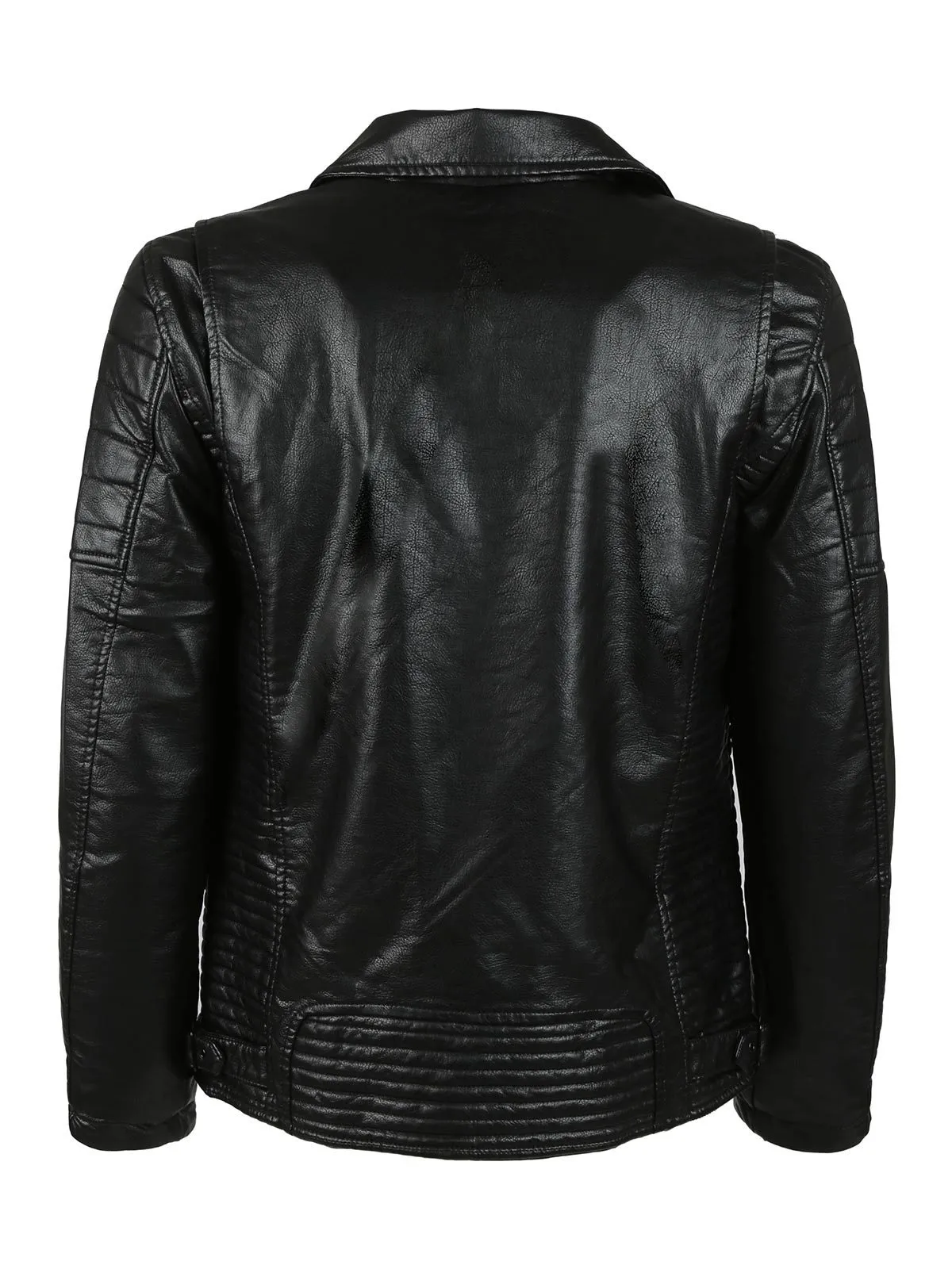 Solada Blouson biker homme en similicuir