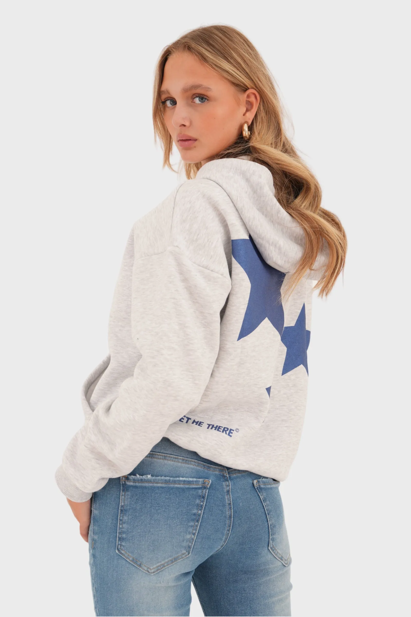 Stargirl hoodie grey