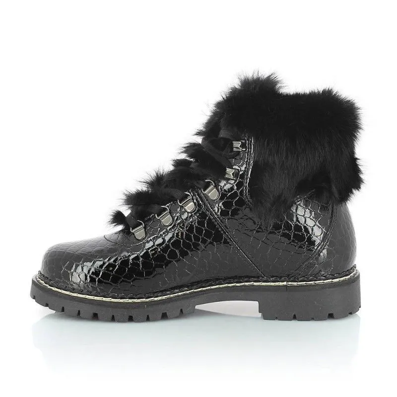 Stivale invernale Kimberfeel Astana (Croco Black) Donna