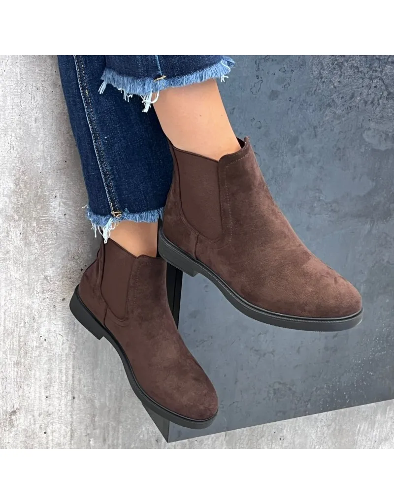 STIVALETTO PECHINO MARRONE