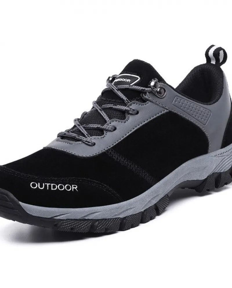 Stivali da trekking di sicurezza maschili Sneakers in pelle Mlitary Indistruttibili da lavoro Punta in acciaio Scarpe comode spo