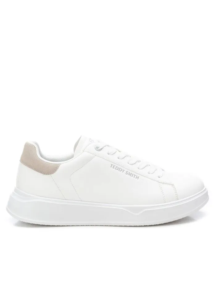 TEDDY SMITH  SNEAKERS BASSA 120024 BIANCO