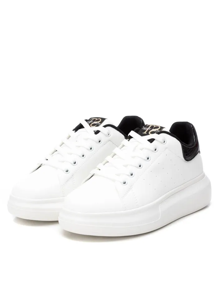 TEDDY SMITH  SNEAKERS BASSA 120042 BIANCO/NERO