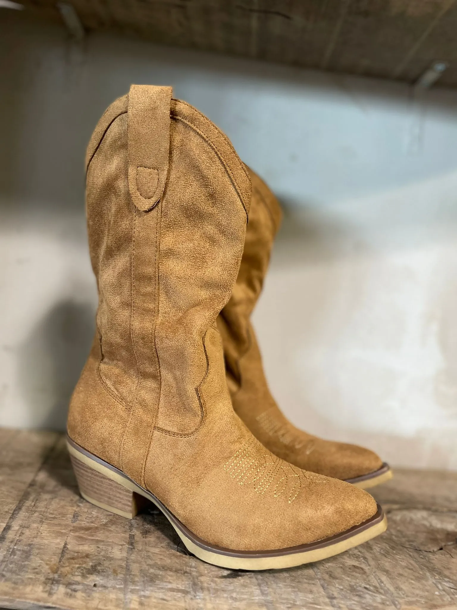 Texano Camoscio Biscotto