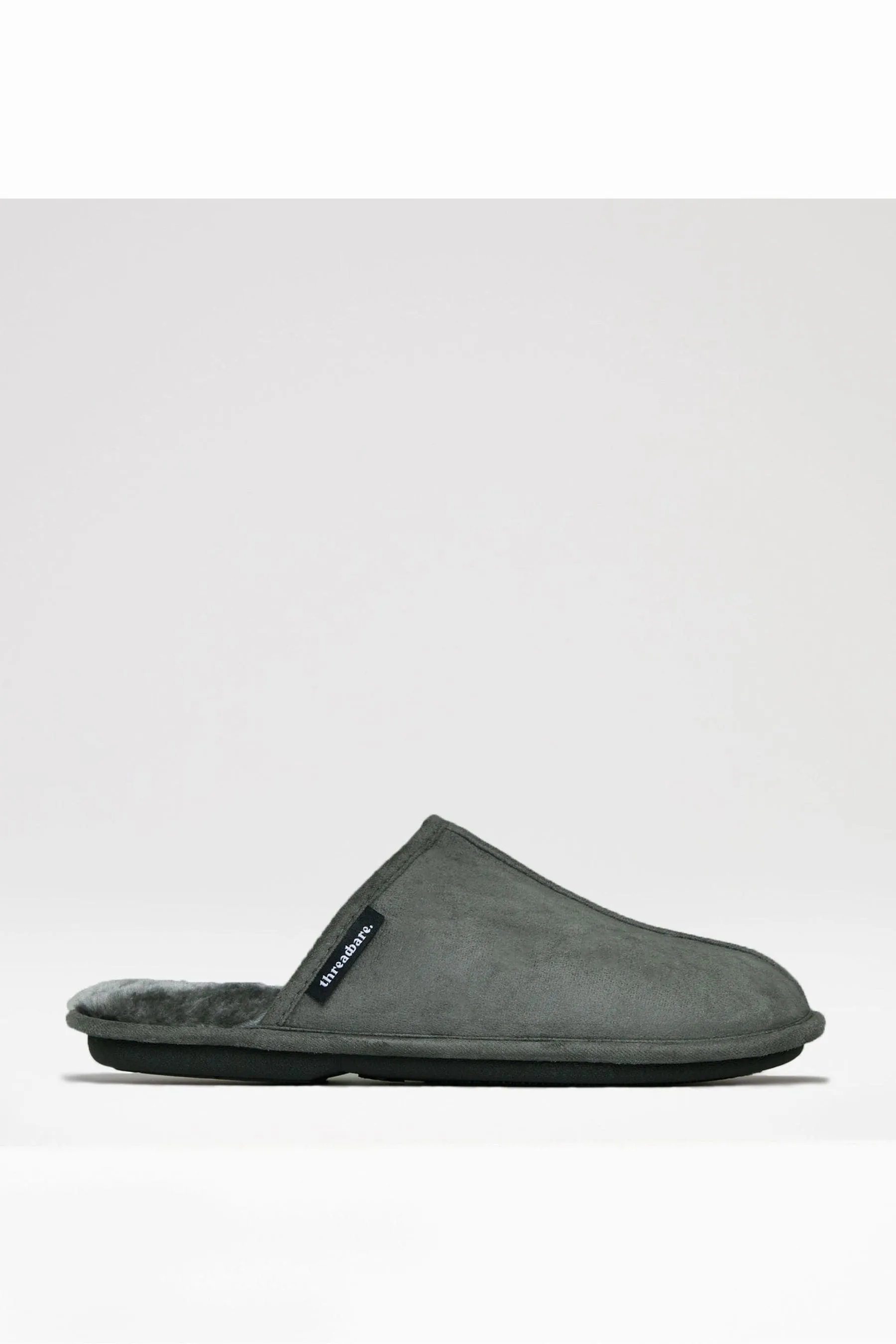 Threadbare - Pantofole in camoscio sintetico con fodera in pelliccia sintetica e Pantofole