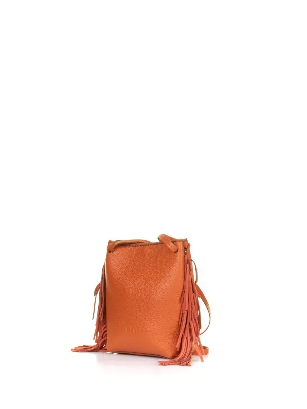 Tracolla Mini Frange Arancione