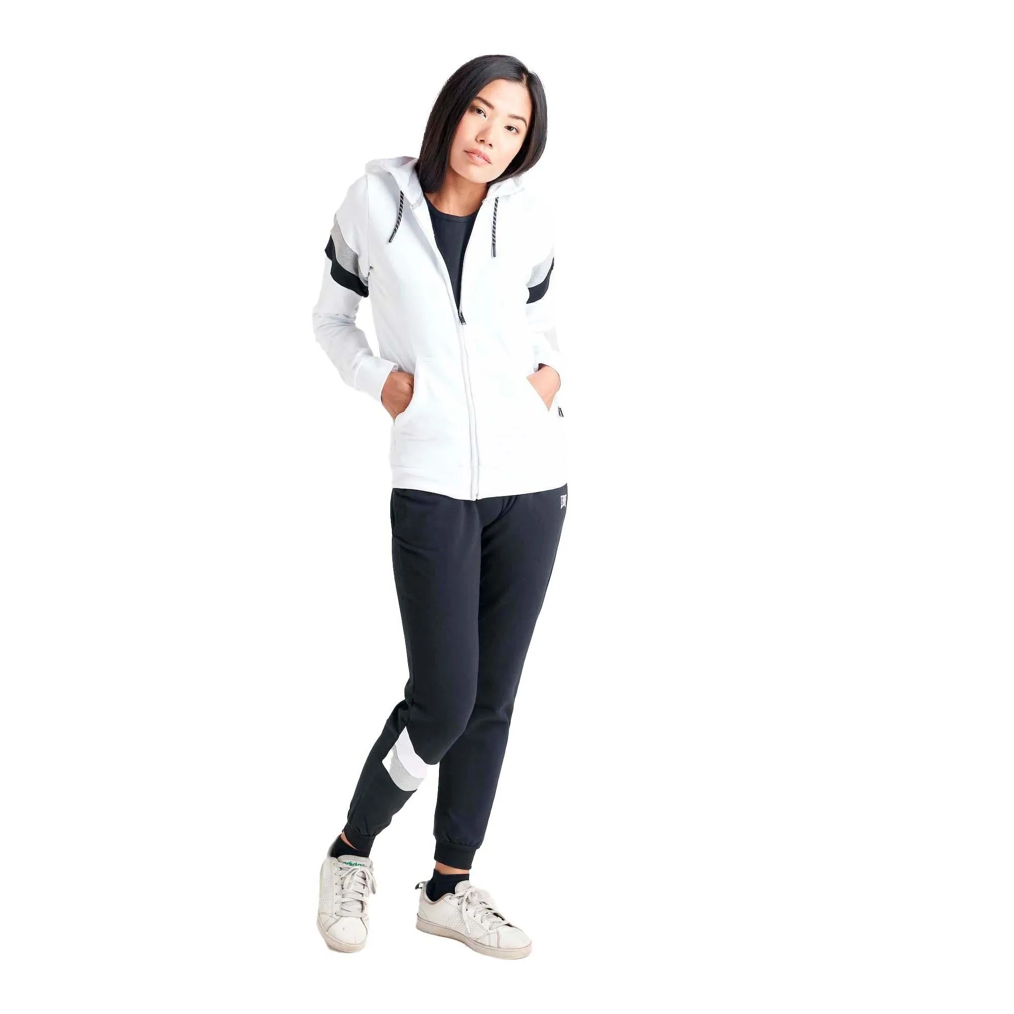 Tuta donna con cappuccio e zip Fearless