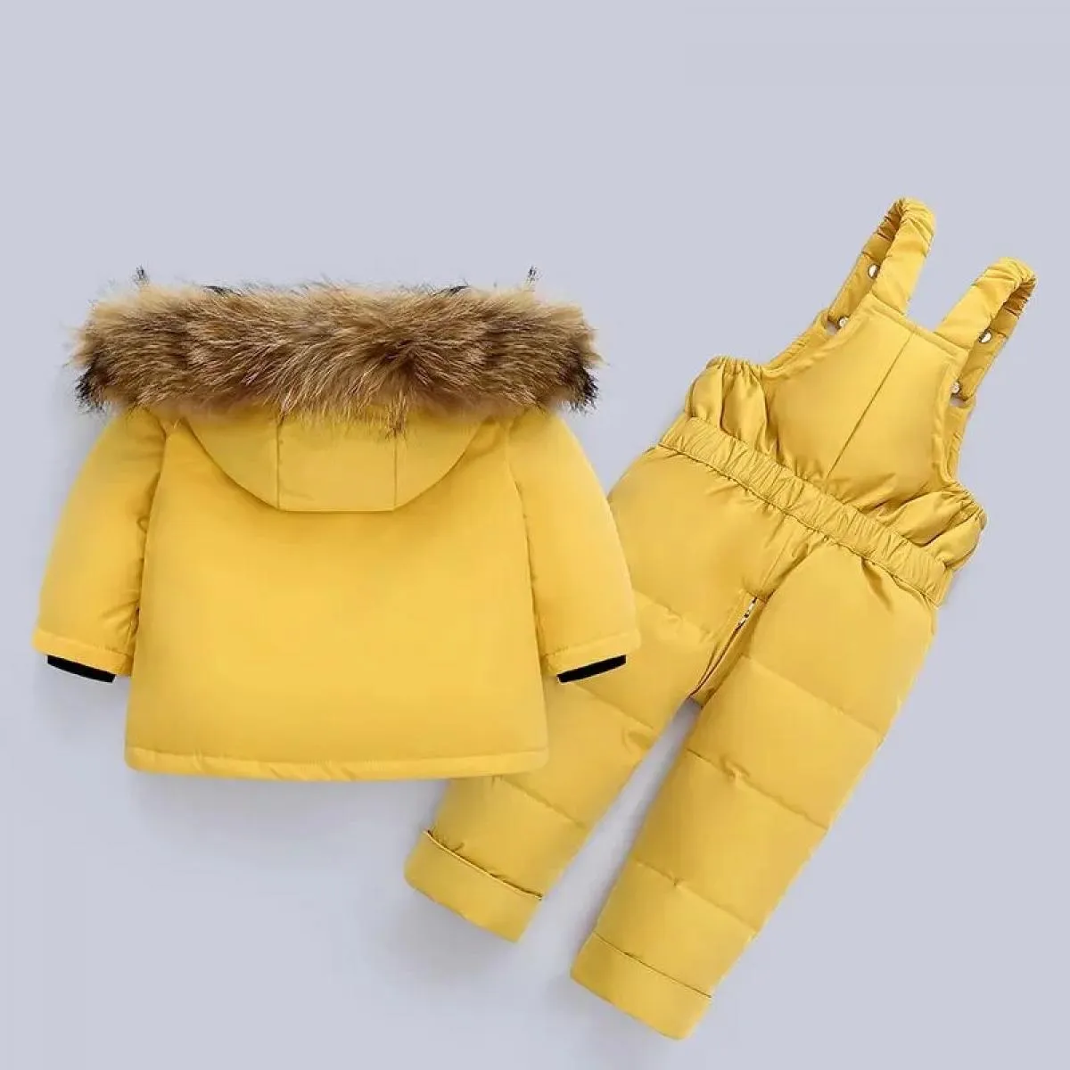 Tuta invernale Tuta da ragazza per bambina Tuta invernale per bambina Set di abbigliamento per bambini