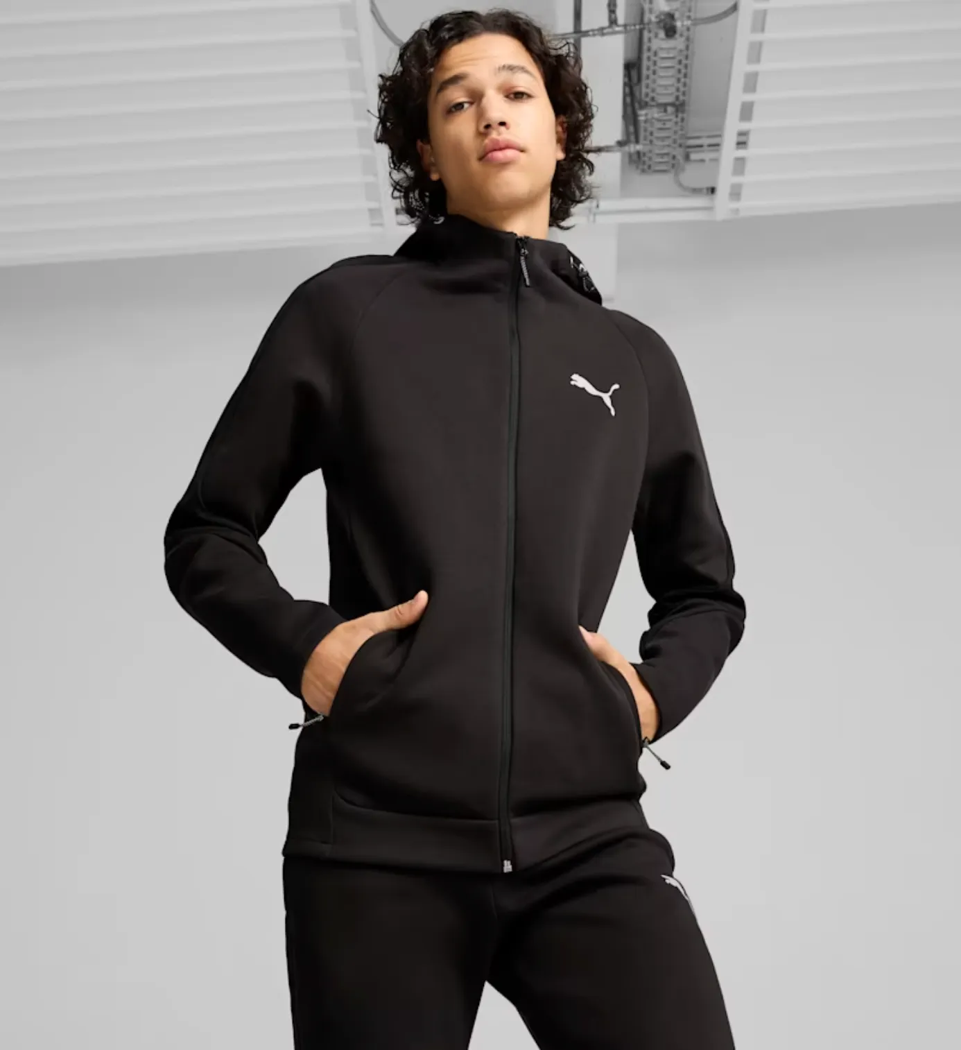 TUTA PUMA DONNA TECK  EVOSTRIPE