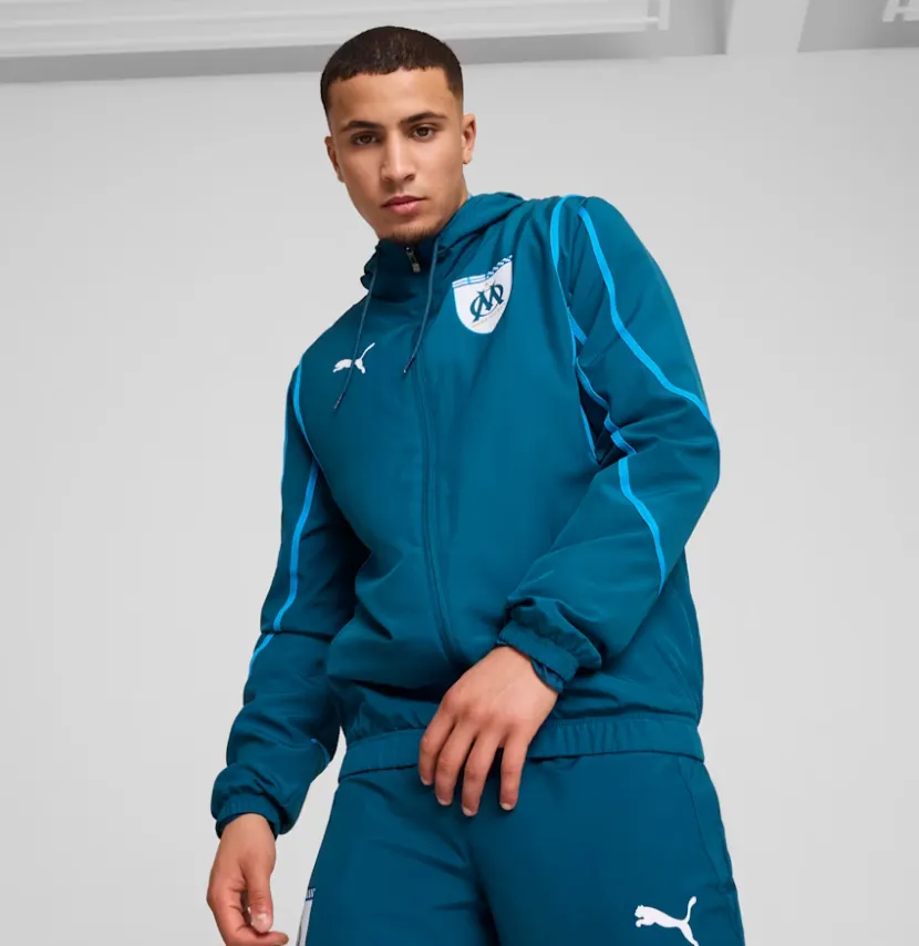 TUTA PUMA OLYMPIQUE MARSILLE FANSWEAR 2024-2025