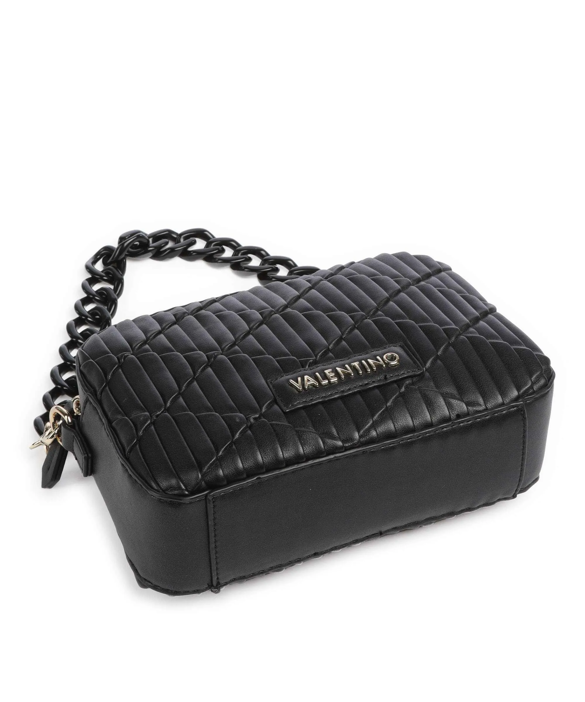  Valentino Bags Clapham Re Borsa a spalla pelle sintetica nero  