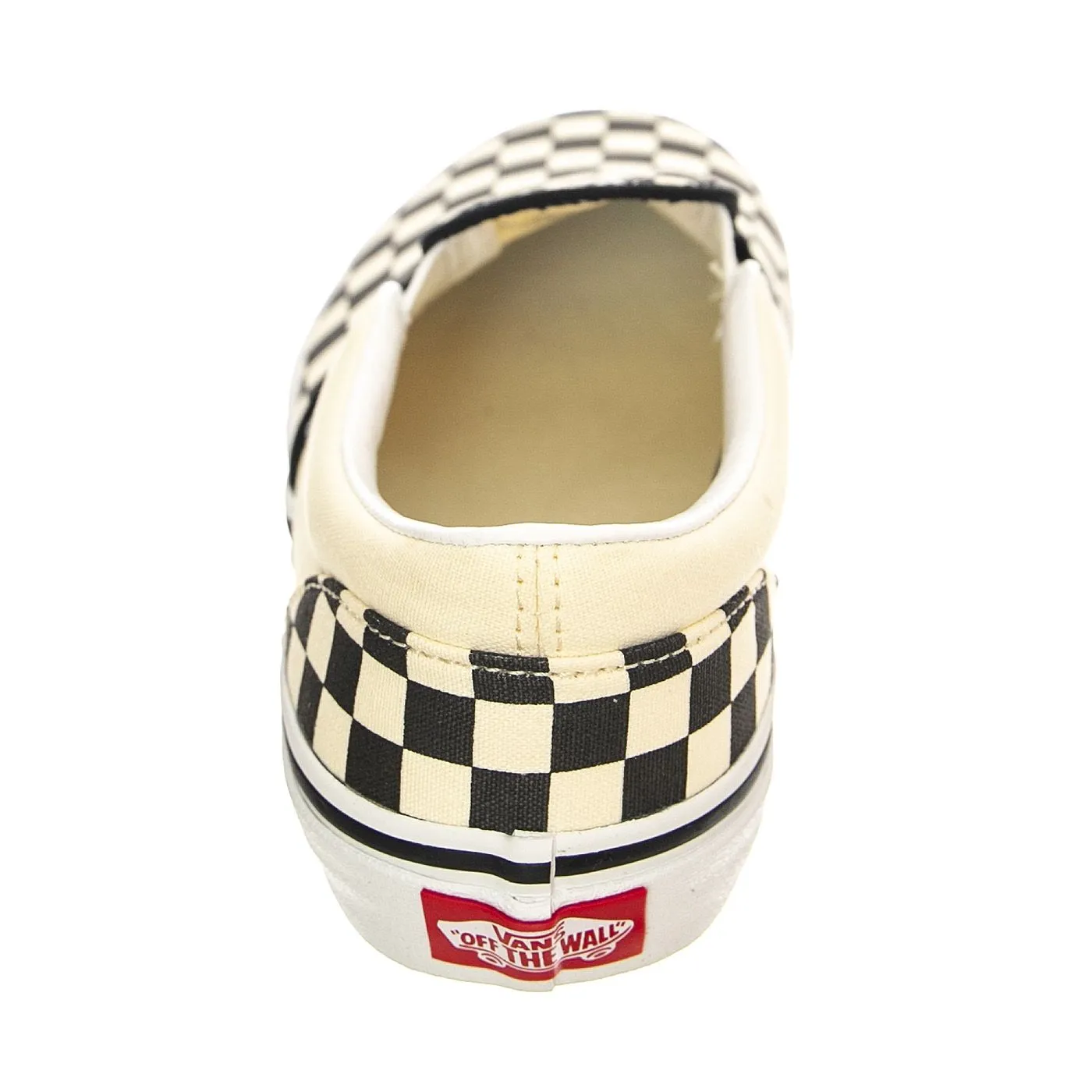 Vans UY Classic Slip-On (Checkerboard) Black / White - Scarpe Slip-On Profilo Basso Bambino Nere / Bianche    