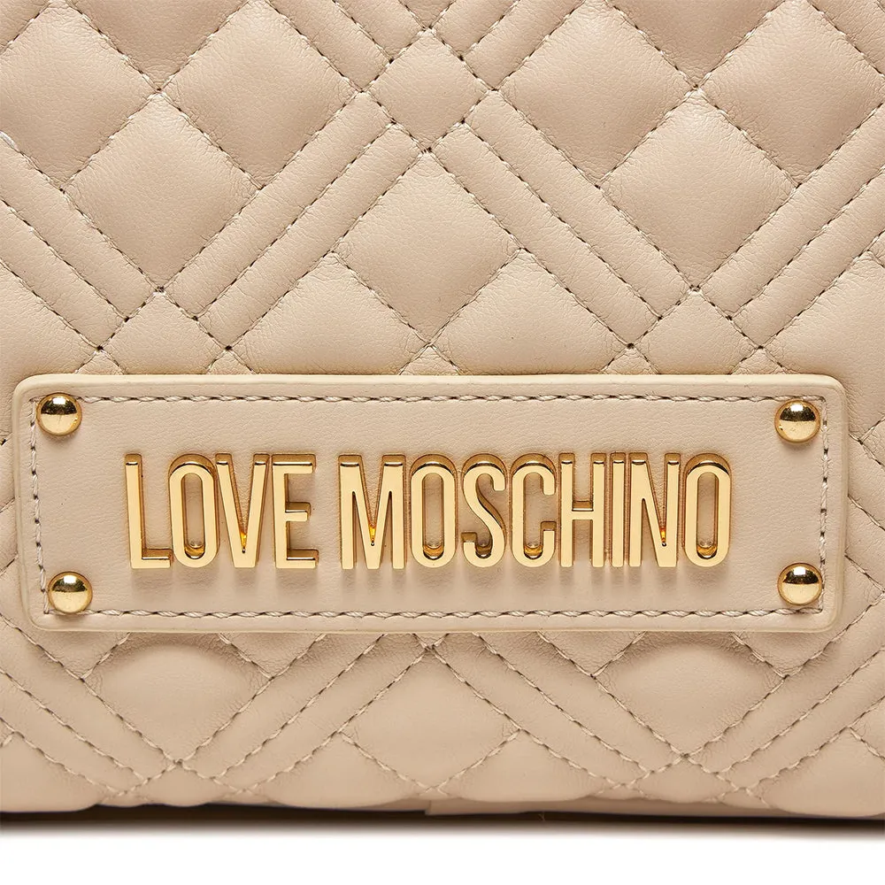 Zaino Donna Trapuntato LOVE MOSCHINO linea Quilted Avorio
