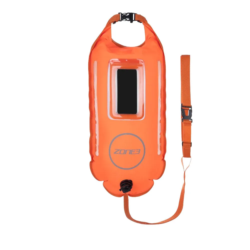 Zone 3 Recycled 2 LED Light 28L Swim Safety Buoy Drybag - SS24